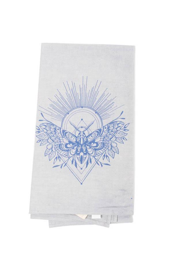 Tea Towel Sacred Geometry Spiritual Tea Towel Tea Towels 