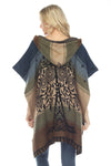 Tree of Life Hoodie Poncho