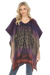 Tree of Life Hoodie Poncho