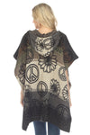 Sunflower Peace Hoodie Cardigan 