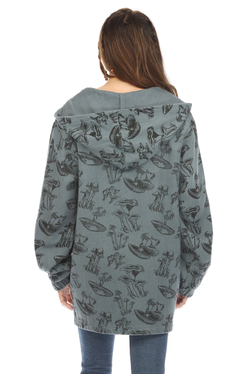 Mushroom Unisex Baja Hoddie