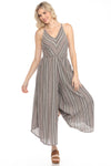 Stripe Palazzo Jumpsuit