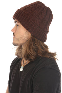 Cable Knit Fishermans Beanie