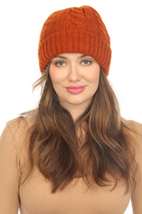 Cable Knit Fishermans Beanie