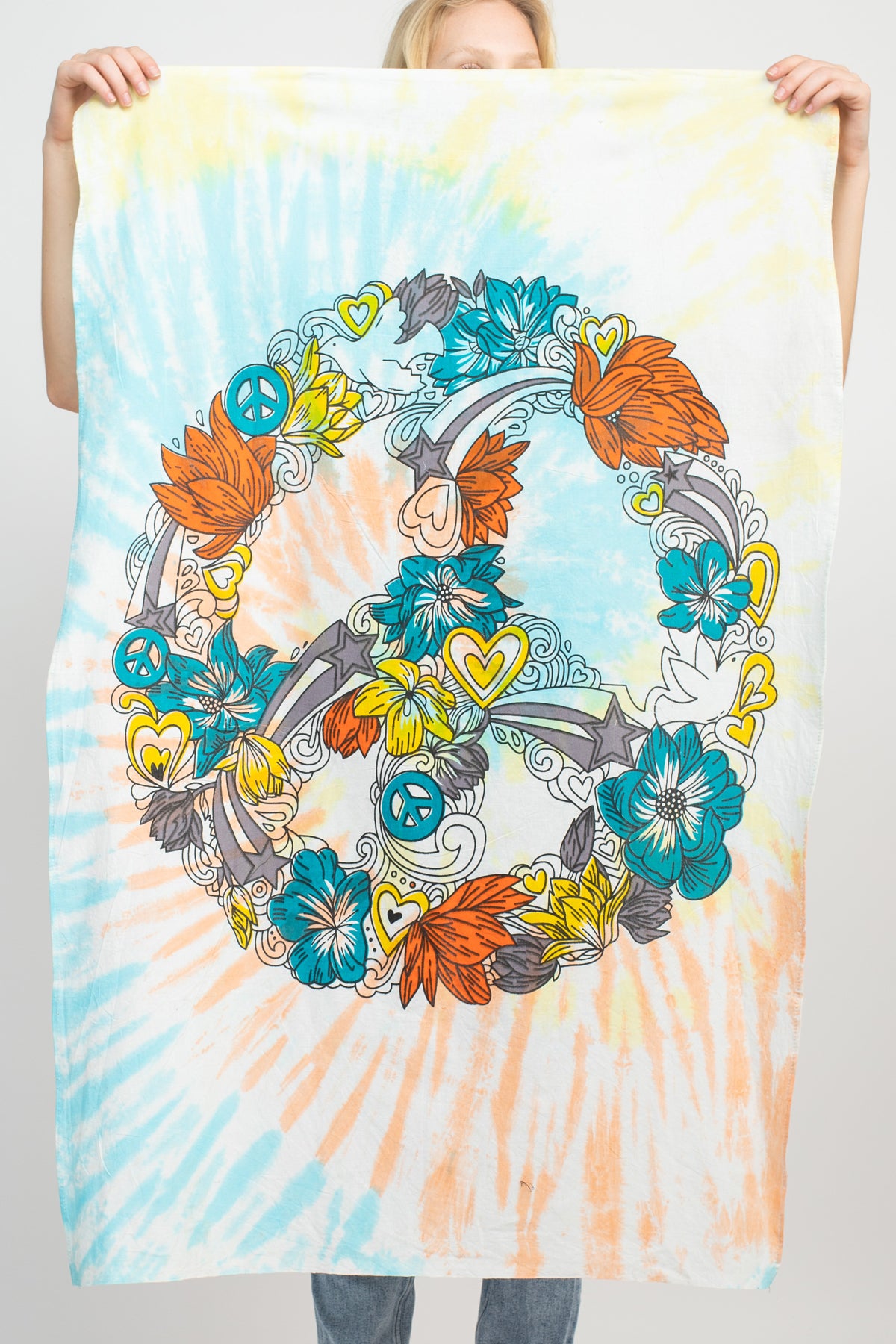 flower tapestry shirt