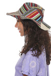 Hemp Cotton Patchwork Boonie Hat