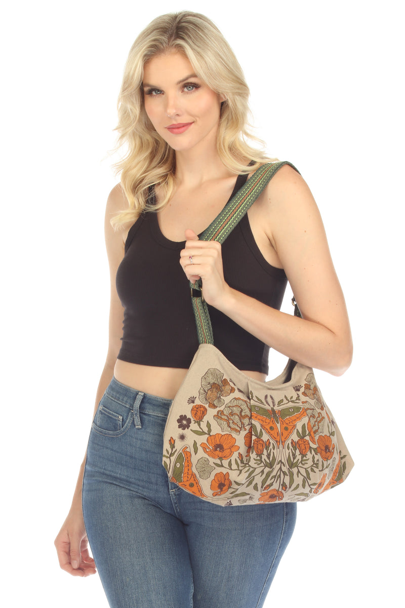 Luna Moth Print Bag