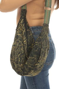 Stonewash Canvas Hobo Bag