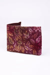 Tie-Dye Leaf Cotton Wallet