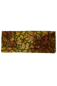 Tie-Dye Leaf Cotton Wallet