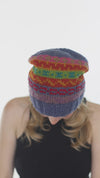 Fair Isle Slouchy Beanie