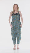 Flower Power Oversized Overalls