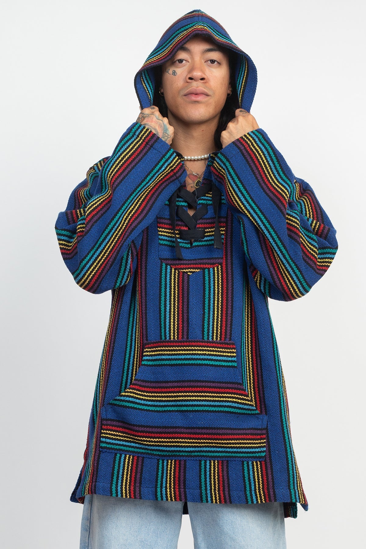 Multicolor baja hot sale hoodie