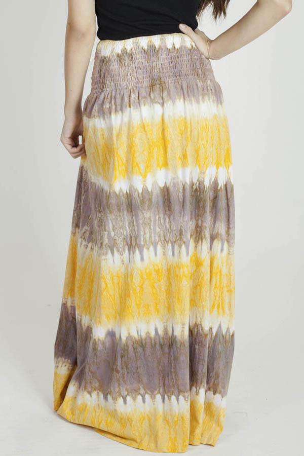 Tie-dye skirts outlet yellow