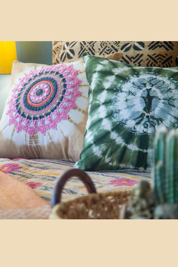 Tie dye hotsell pillow covers