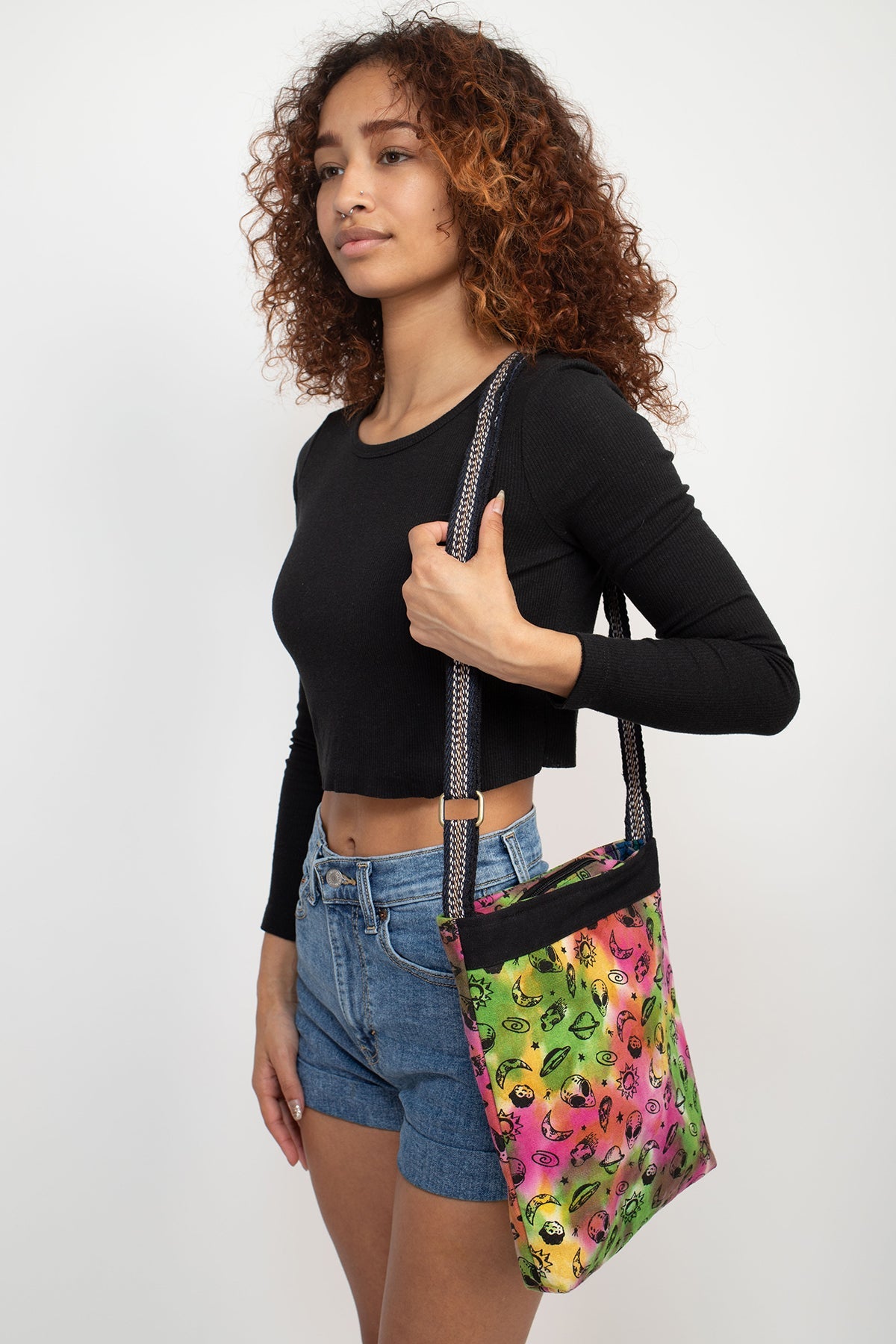 Tie dye cross body bag hot sale